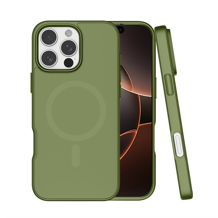 Quad iPhone 16 Qmag Urbane Case Green