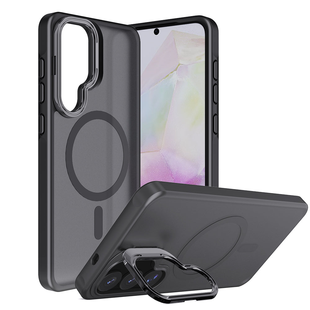 Quad Samsung S24+/ S25+ Qmag KickStand Case
