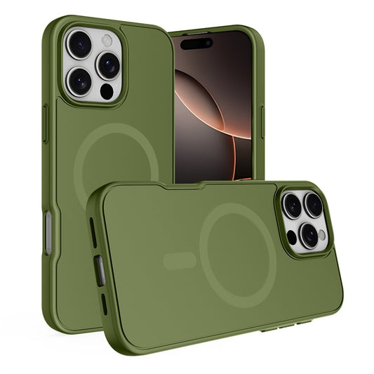 Quad iPhone 16 Qmag Urbane Case Green