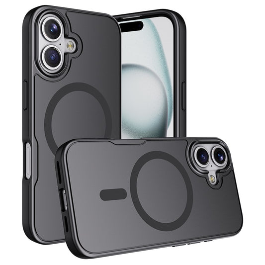 Quad iPhone 16 Qmag Slim Case Black