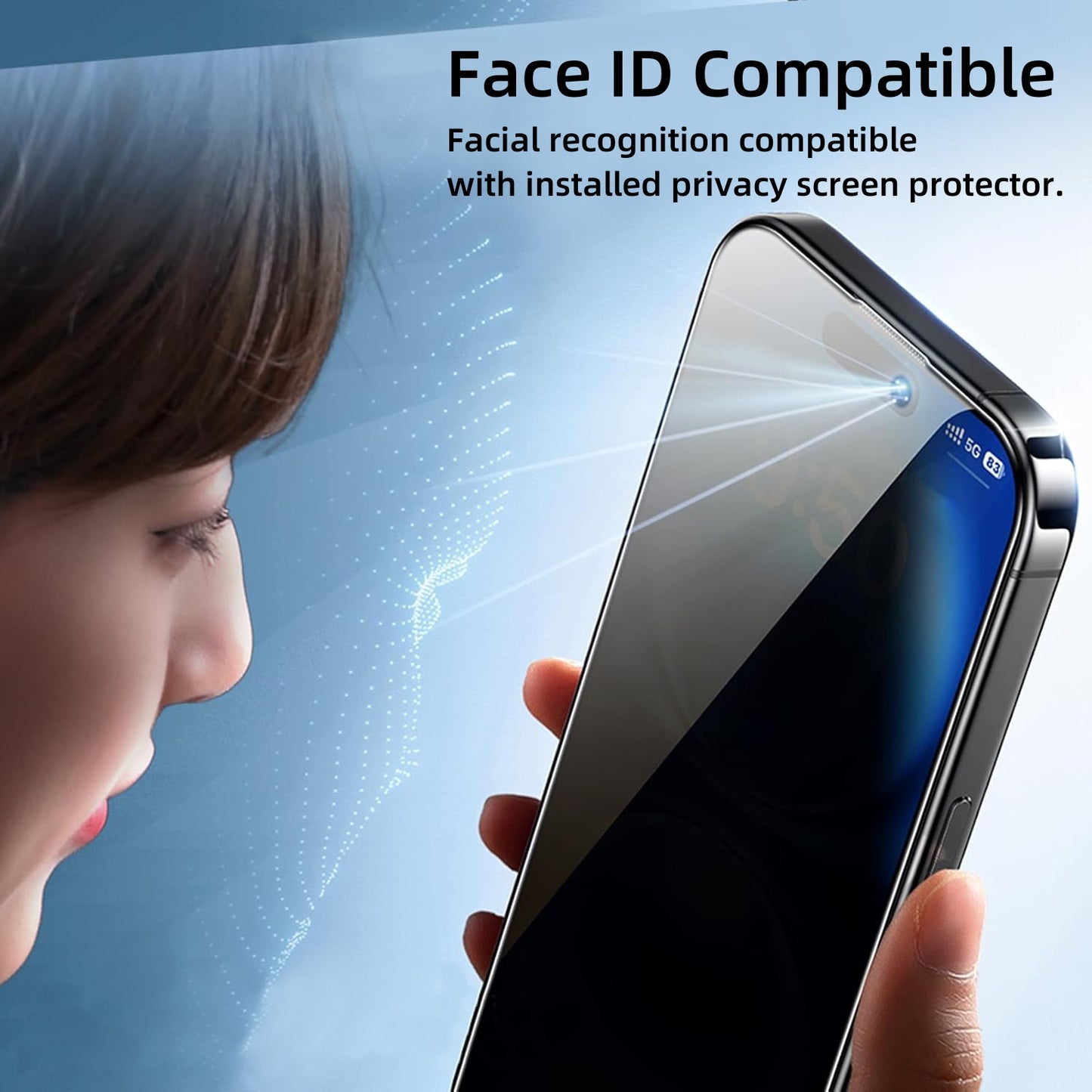 Quad iPhone 16 Privacy Glass