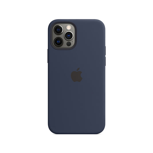 Quad Iphone 13 Qmag Liquid Silicone Case Blue..